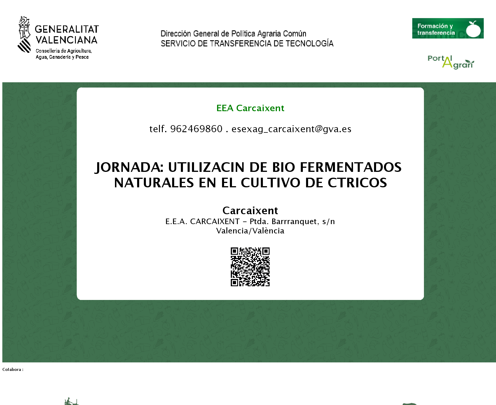 JORNADA Casos prácticos para la preparación y distribución de productos a base de ingredientes naturales 