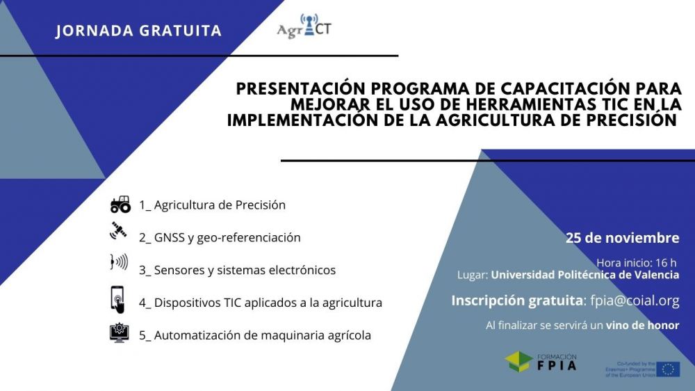  Presentación Programa de Capacitación para mejorar el uso de herramientas TIC en la implementación de la agricultura de precisión
